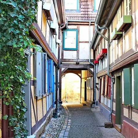 Ferienwohnung Unterm Schreckensturm Quedlinburg Exterior photo