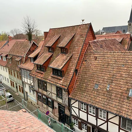 Ferienwohnung Unterm Schreckensturm Quedlinburg Exterior photo